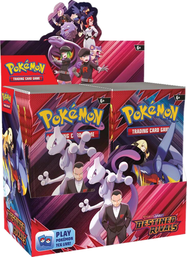 Scarlet & Violet Booster Boxes Vintage Vault Mystery LLC Scarlet & Violet Booster Boxes Vintage Vault Mystery LLC
