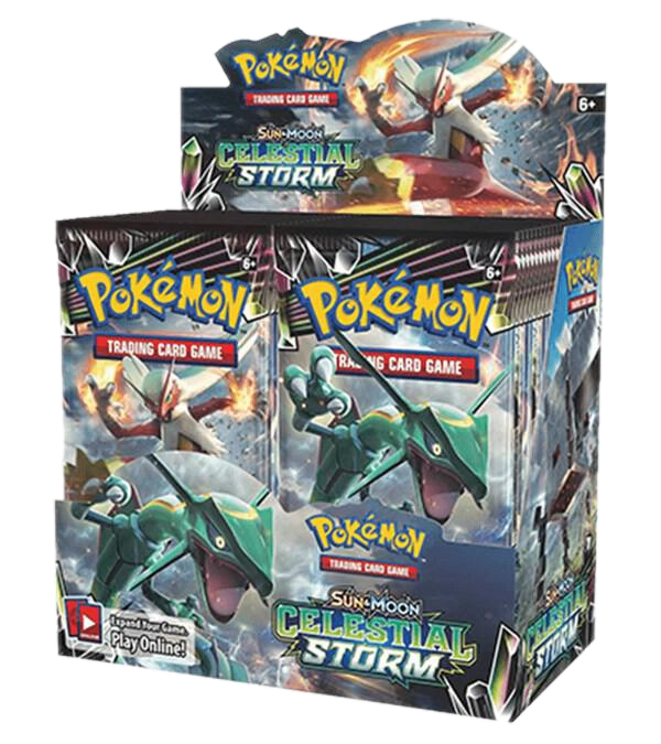 Sun & Moon Celestial Storm Booster Box Vintage Vault Mystery LLC Sun & Moon Celestial Storm Booster Box Vintage Vault Mystery LLC