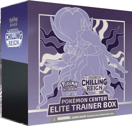 Sword & Shield Chilling Reign ETB Pokemon Center