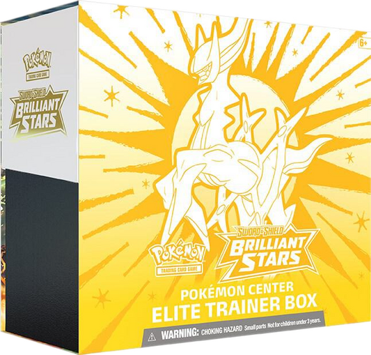 Sword & Shield Brilliant Stars ETB Pokemon Center