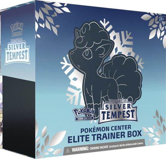 Sword & Shield Silver Tempest ETB Pokemon Center
