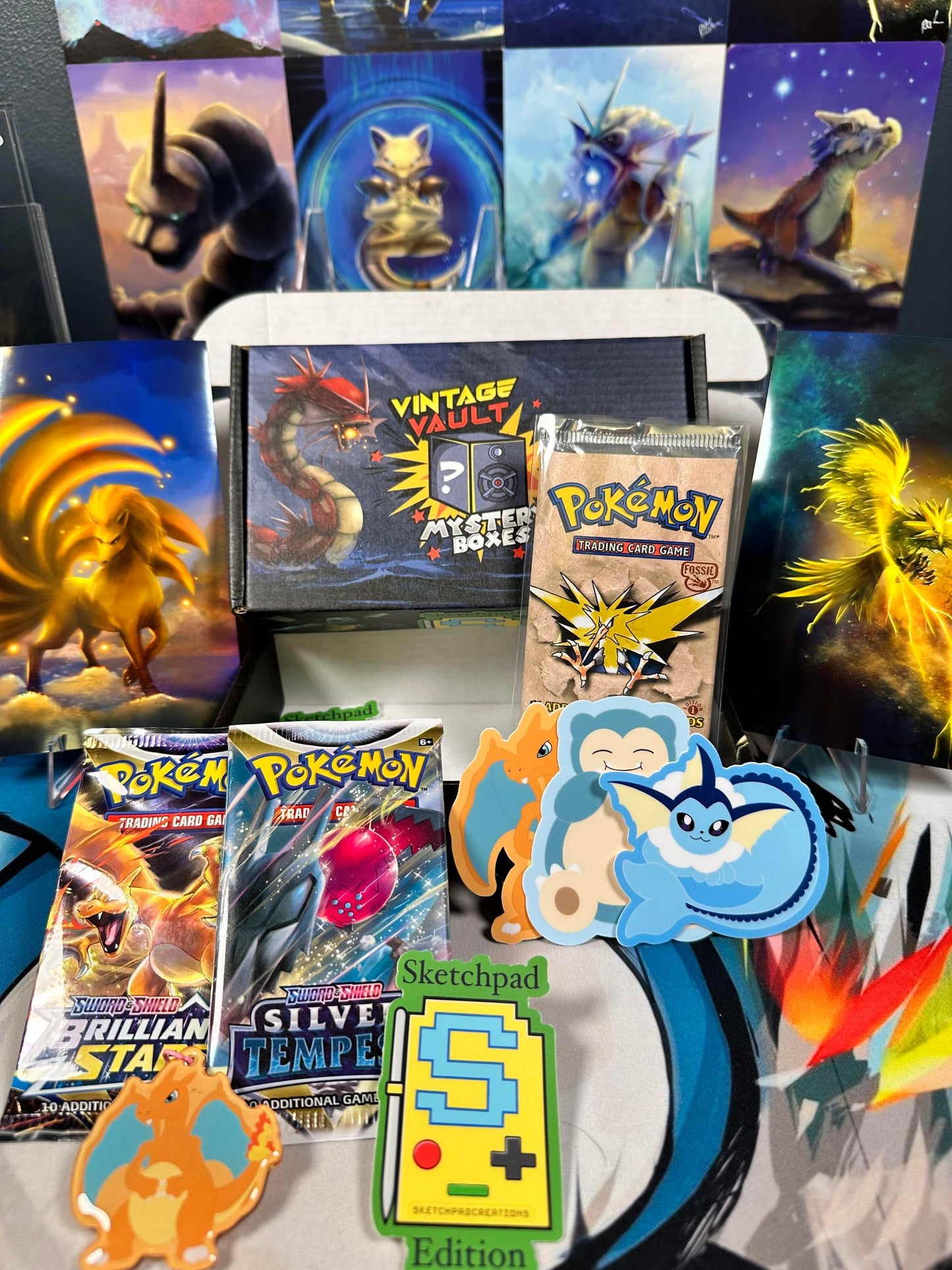 Mystery Box - SKETCHPAD EDITION - DM on Instagram @VintageVaultPokemon for discount!!