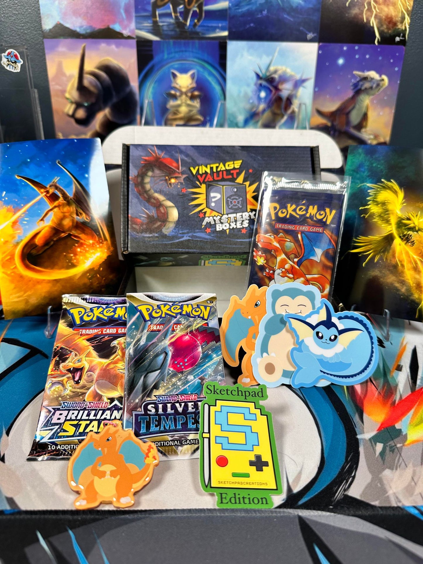 Mystery Box - SKETCHPAD EDITION - DM on Instagram @VintageVaultPokemon for discount!!