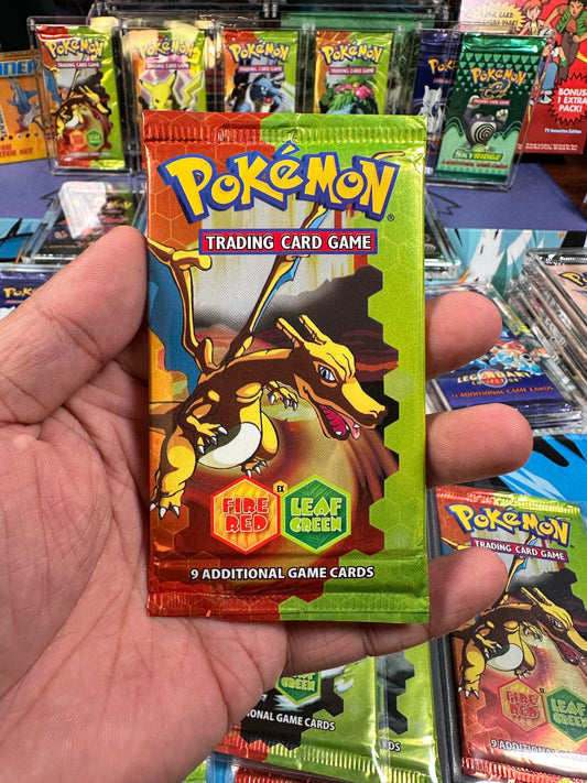 EX Fire Red Leaf Green Booster Pack