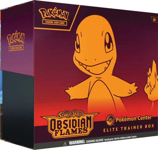 Scarlet & Violet Obsidian Flames Elite Trainer Box Pokemon Center