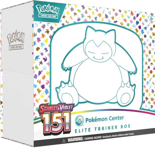 Scarlet & Violet 151 Elite Trainer Box Pokemon Center