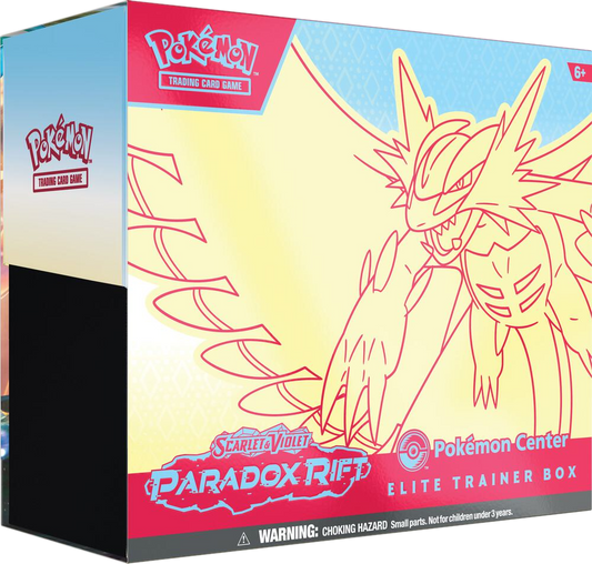 Scarlet & Violet Paradox Rift Elite Trainer Box Pokemon Center