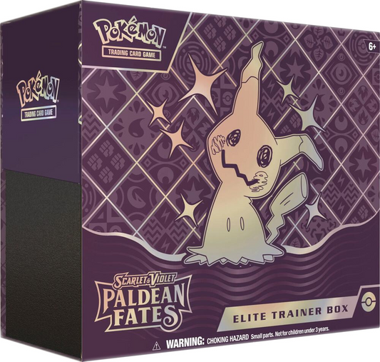 Scarlet & Violet Paldean Fates Elite Trainer Box