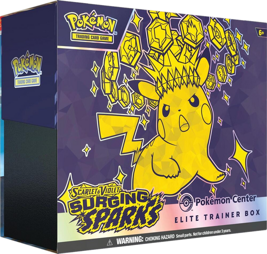 Scarlet & Violet Surging Sparks Elite Trainer Box Pokemon Center