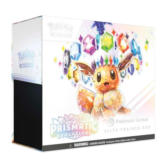 Scarlet & Violet Prismatic Evolutions Elite Trainer Box Pokemon Center