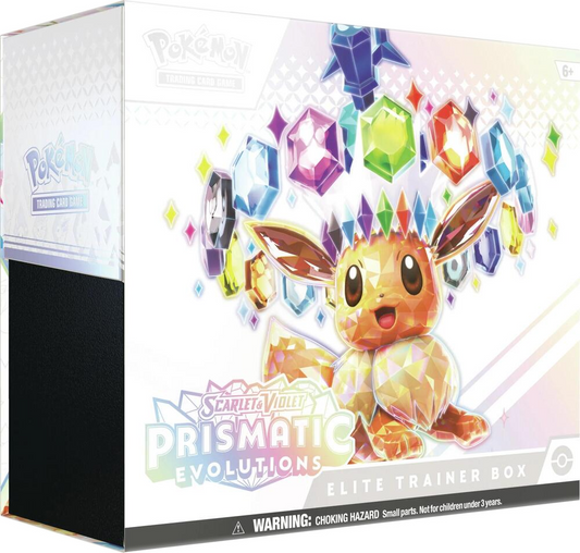 Scarlet & Violet Prismatic Evolutions Elite Trainer Box