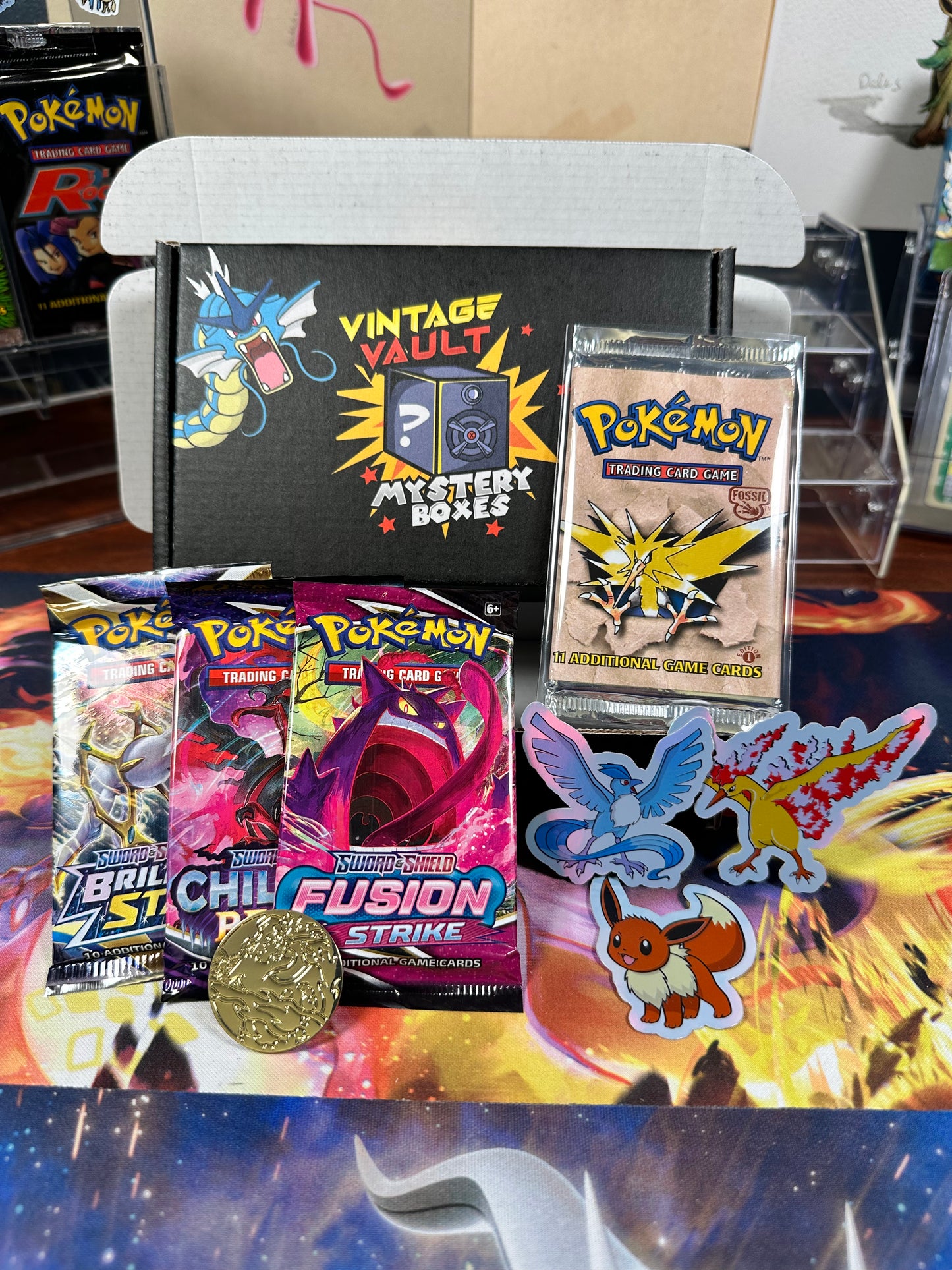 Mystery Box - Guaranteed WoTC Booster Pack in every box!! - Round 2 - DM on Instagram @VintageVaultPokemon for discounts!