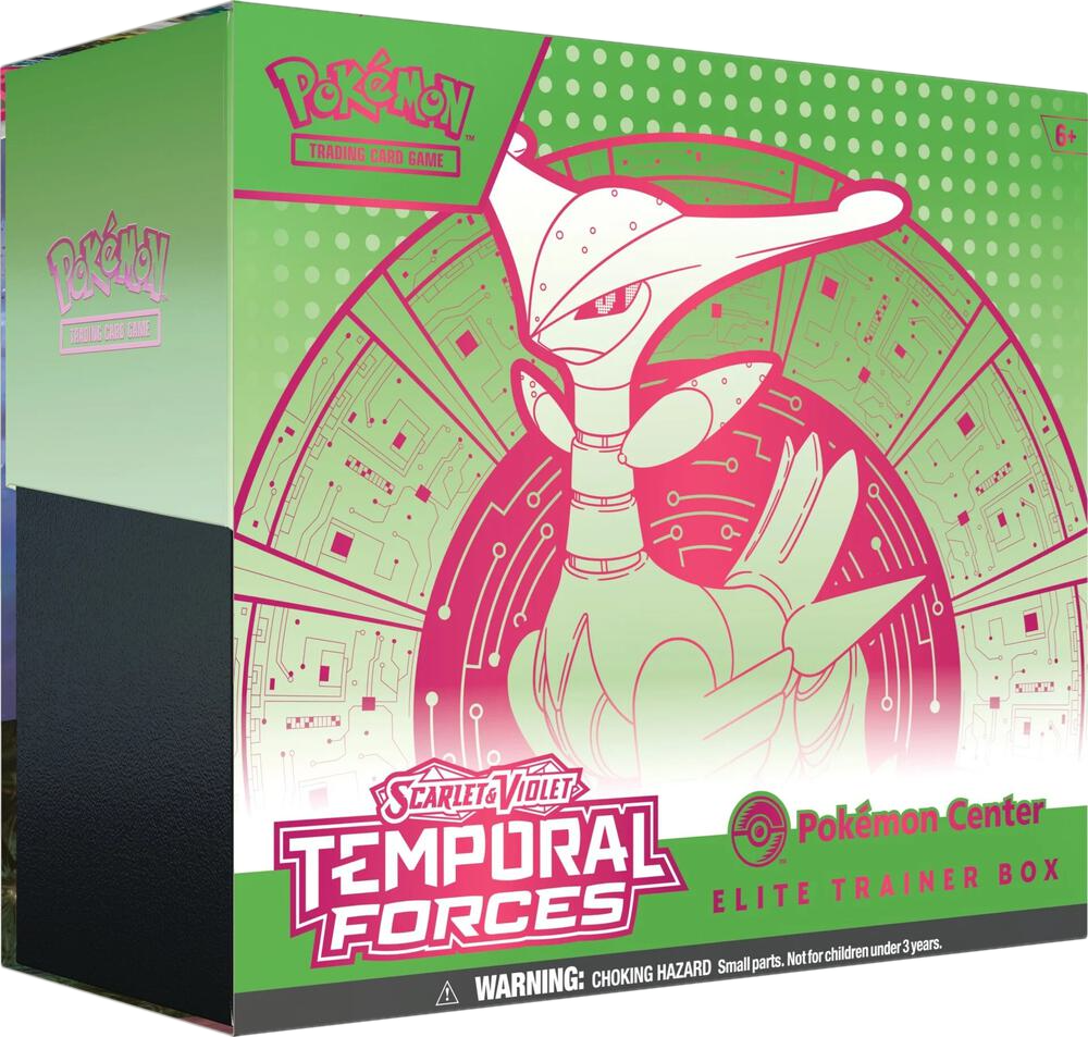 Scarlet & Violet Temporal Forces Elite Trainer Box Pokemon Center