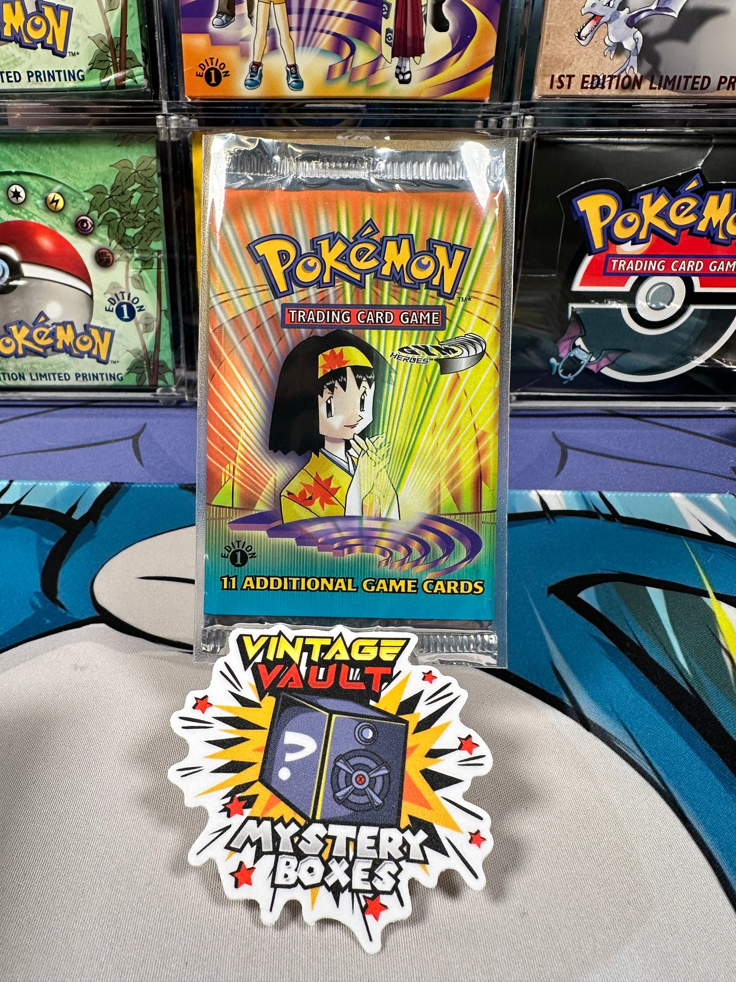 1st Edition Gym Heroes Booster Pack