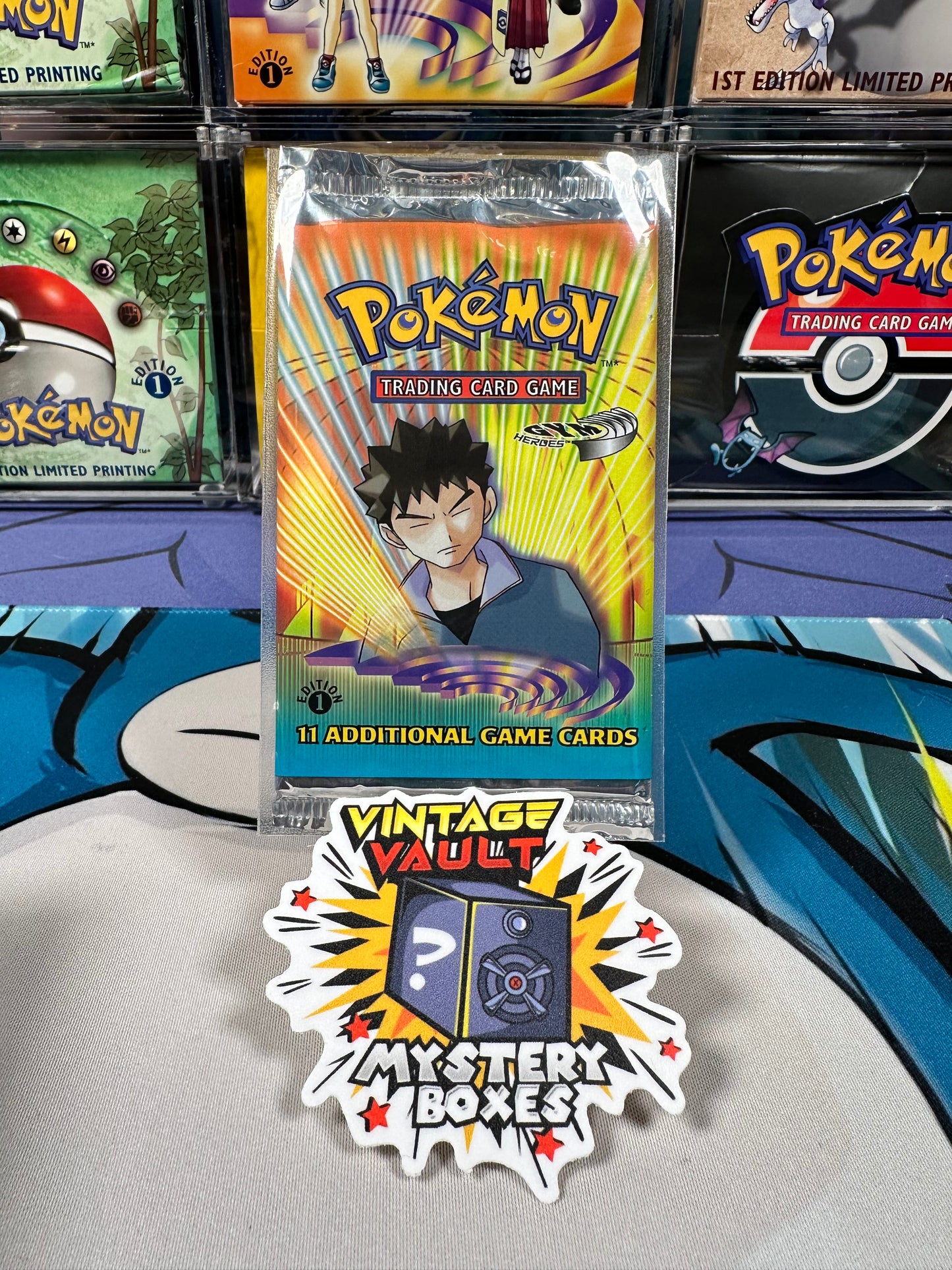 1st Edition Gym Heroes Booster Pack